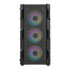 Thumbnail 3 : CiT Neo Black Mid Tower Tempered Glass PC Gaming Case