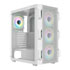 Thumbnail 1 : CiT Neo White Mid Tower Tempered Glass PC Gaming Case