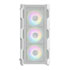 Thumbnail 3 : CiT Neo White Mid Tower Tempered Glass PC Gaming Case