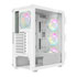 Thumbnail 4 : CiT Neo White Mid Tower Tempered Glass PC Gaming Case