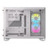 Thumbnail 2 : Corsair 2500X RGB White Dual Chamber Tempered Glass Micro ATX PC Case