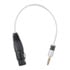 Thumbnail 1 : 4.4mm to 4-pin XLR Female - Silver Plated - 20cm -