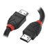 Thumbnail 1 : Lindy 0.5m Black Line High Speed HDMI 2.0 Cable Black