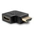 Thumbnail 1 : Lindy 90 Degree Right Angled Black HDMI Adapter