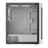 Thumbnail 2 : CiT Destroyer White Mid Tower Tempered Glass PC Gaming Case