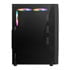 Thumbnail 2 : CiT Carisma Black Mid Tower Tempered Glass PC Gaming Case