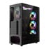 Thumbnail 4 : CiT Carisma Black Mid Tower Tempered Glass PC Gaming Case