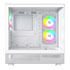 Thumbnail 2 : Montech XR White Mid Tower PC Case with 3x ARGB Fans