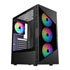 Thumbnail 1 : CiT Impact Black Mid Tower PC Gaming Case