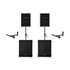 Thumbnail 1 : RCF RCF HDL6A (x6) / SUB8004-AS (x2) Active Line-Array Ground-Stacked System