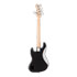 Thumbnail 3 : Squier Affinity Series Active Jazz Bass V Black Metallic