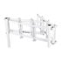 Thumbnail 3 : Thermaltake Triple Racing Monitor Stand, Snow (White)