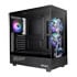Thumbnail 1 : Thermaltake View 270 TG SP Edition ARGB Mid Tower Dual Window Tempered Glass Gaming Case Black