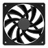 Thumbnail 2 : NZXT F120Q V2 Black Quiet Airflow Single 120mm PWM Fan