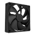 Thumbnail 1 : NZXT F120P V2 Black Static Pressure Single 120mm PWM Fan