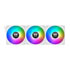 Thumbnail 3 : Thermaltake CT120 EX ARGB Sync Snow 120mm PWM Fan Triple Pack