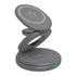 Thumbnail 1 : ICY BOX 3-In-1 Magnetic Flexible Charging Stand for Phones, Smartwatches, Earbuds, *No Power Adaptor