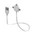Thumbnail 2 : Allocacoc USB-A to Lightning / Mini USB / Micro USB Adapter 3-in-1 Adapter Cable