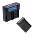 Thumbnail 1 : Hedbox RP-DC50 Dual Battery Charger And DFM50 Battery Charger Plate