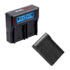 Thumbnail 1 : Hedbox RP-DC50 Dual Battery Charger And DLPE6 Battery Charger Plate