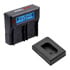 Thumbnail 1 : Hedbox RP-DC50 Dual Battery Charger And BLK22 Battery Charger Plate