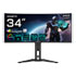 Thumbnail 1 : Gigabyte 34" MO34WQC2 WQHD 240Hz QD-OLED Curved OLED Freesync Refurbished Gaming Monitor