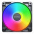 Thumbnail 3 : Montech GF120 ARGB PWM 120mm Black Case Fan - 3 Pack w/ Fan Hub