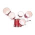 Thumbnail 4 : Ludwig Tre Cool Drum Kit Red Swirl