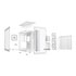 Thumbnail 3 : be quiet! Light Base 900 FX Windowed ARGB White PC Gaming Case