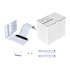 Thumbnail 1 : Lian Li Universal PCIe 4.0 Vertical GPU Kit & Riser Cable White