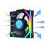 Thumbnail 2 : Lian Li UNI FAN SL Wireless LCD 120mm ARGB PWM Fan Black
