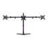 Thumbnail 2 : Xclio Triple Monitor Stand for upto 27 Inch Monitors with Height/Tilt/Rotate/Swivel/Pivot