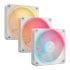 Thumbnail 2 : CORSAIR iCUE LINK LX120-R RGB 120mm PWM Reverse Fans Starter Kit - White