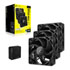 Thumbnail 1 : Corsair iCUE LINK RX120 MAX Black 120mm PWM Thick Fan Starter Kit 3 Pack