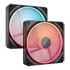Thumbnail 2 : CORSAIR iCUE LINK LX140-R RGB 140mm PWM Reverse Fans Starter Kit - Black