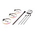Thumbnail 1 : HYTE LS10 qRGB 330mm Light Strips 3PK Black & Nexus NP50 Control Hub Bundle