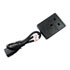 Thumbnail 1 : Cables Direct 0.5mIEC C14 to UK Mains Socket Power Cord
