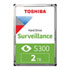 Thumbnail 1 : Toshiba S300 Surveillance 2TB 3.5" 5400rpm SATA Hard Drive