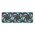 Thumbnail 2 : Fractal Design Momentum 12 RGB 120mm Fractal-Connect PWM Cooling Fan Black (3-Pack)