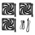 Thumbnail 4 : Fractal Design Momentum 12 RGB 120mm Fractal-Connect PWM Cooling Fan Black (3-Pack)
