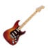 Thumbnail 1 : Ex Display Fender MIJ Hybrid II Strat Flame Sunset Orange Transparent