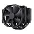 Thumbnail 1 : Refurbished Noctua NH-D15 chromax.black Dual Radiator 6 Heatpipe CPU Air Cooler AMD/Intel