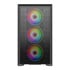 Thumbnail 3 : Vida Notus Black Tempered Glass Micro-ATX PC Gaming Case