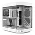 Thumbnail 1 : HYTE Y60 Snow White 3-Piece Tempered Glass Dual Chamber Mid-Tower ATX Case