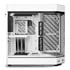 Thumbnail 2 : HYTE Y60 Snow White 3-Piece Tempered Glass Dual Chamber Mid-Tower ATX Case