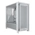 Thumbnail 1 : CORSAIR FRAME 4000D White Tempered Glass Modular Mid Tower ATX PC Case