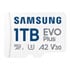 Thumbnail 1 : Samsung EVO Plus 1TB MicroSDXC Card UHS-I U3 with SD Adapter