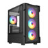 Thumbnail 1 : CiT Tsunami Black Tempered Glass MicroATX Case