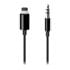 Thumbnail 1 : Apple 1.2M Lightning to 3.5mm Audio Cable - Black