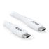Thumbnail 2 : Club3D 2m White USB Type-C to USB Type-C Cable
